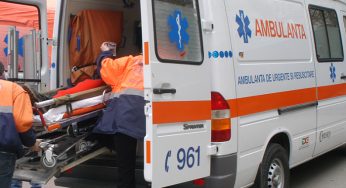 Microbuz răsturnat în afara părții carosabile, în județul Constanța: 8 victime