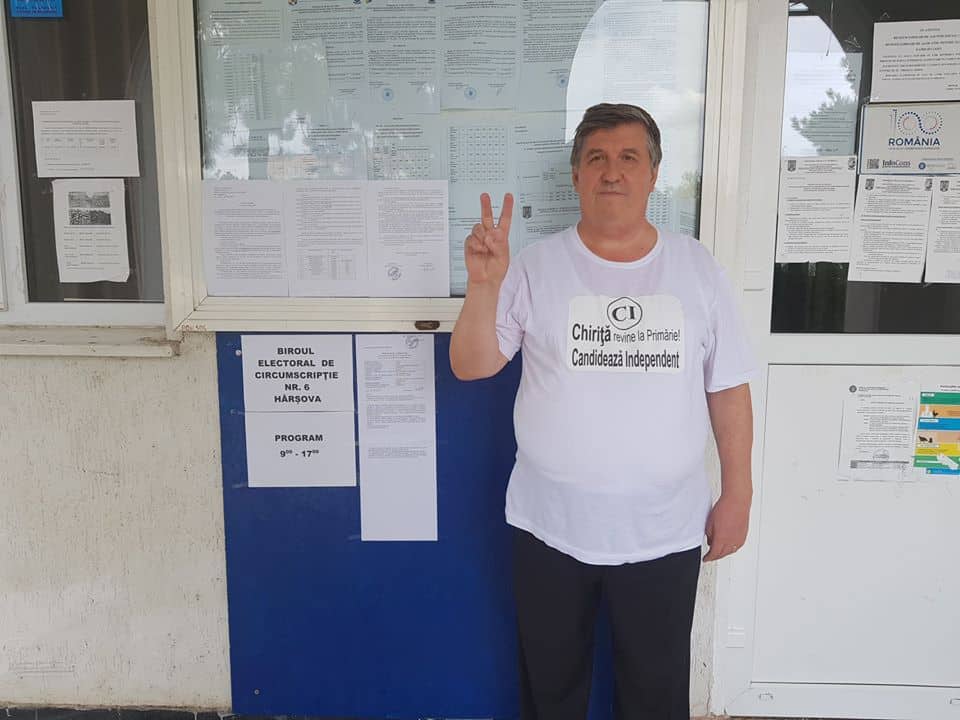 Ionel Chiriță și-a depus candidatura pentru Primăria Hârșova: “Uniți obținem victoria”