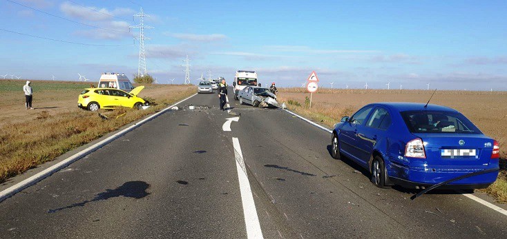 Accident rutier. Trafic întrerupt între Mihail Kogălniceanu și Dorobanțu