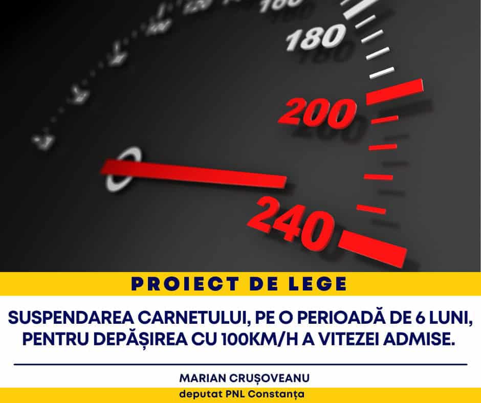 proiect viteza trafic Marian Crusoveanu