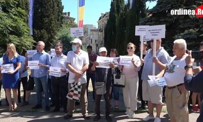 Protest pentru referendumul blocat de la Agigea