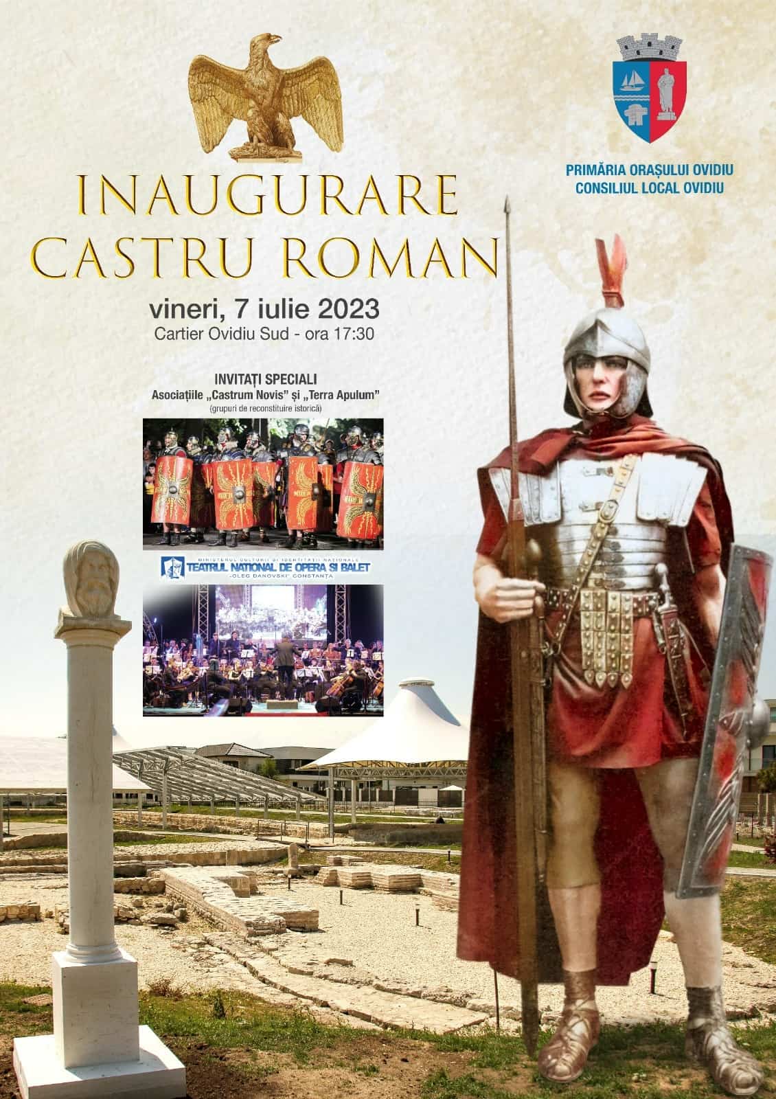 inaugurare castrul roman