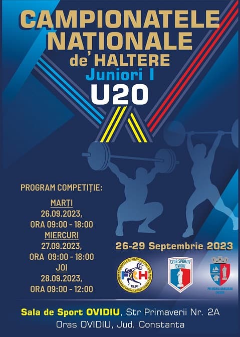 campionate nationale de haltere