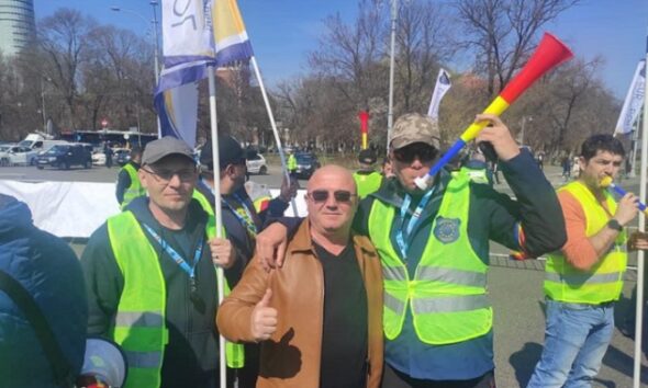 protest politisti