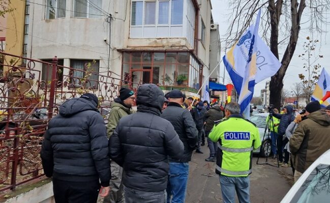 protest politisti