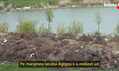 Groapa de gunoi in rezervatia naturala Agigea