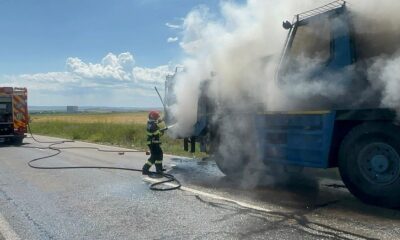 pompieri incendiu tulcea