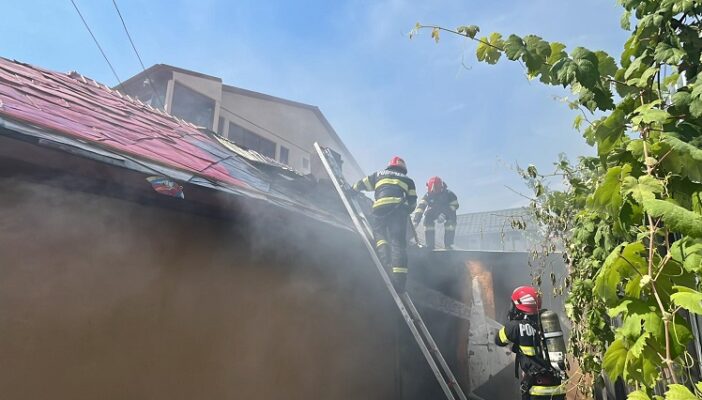 incendiu casa tulcea