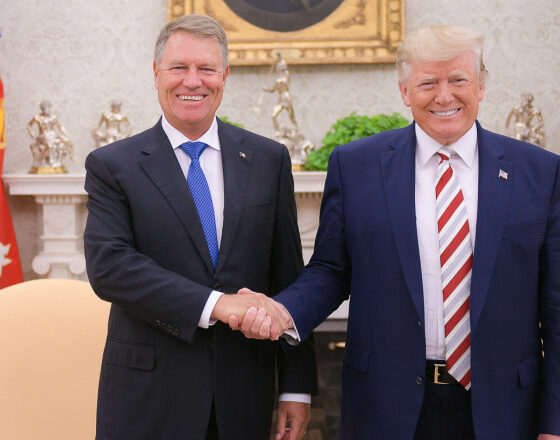 Klaus Iohannis Donald Trump