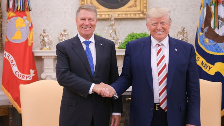 Klaus Iohannis Donald Trump