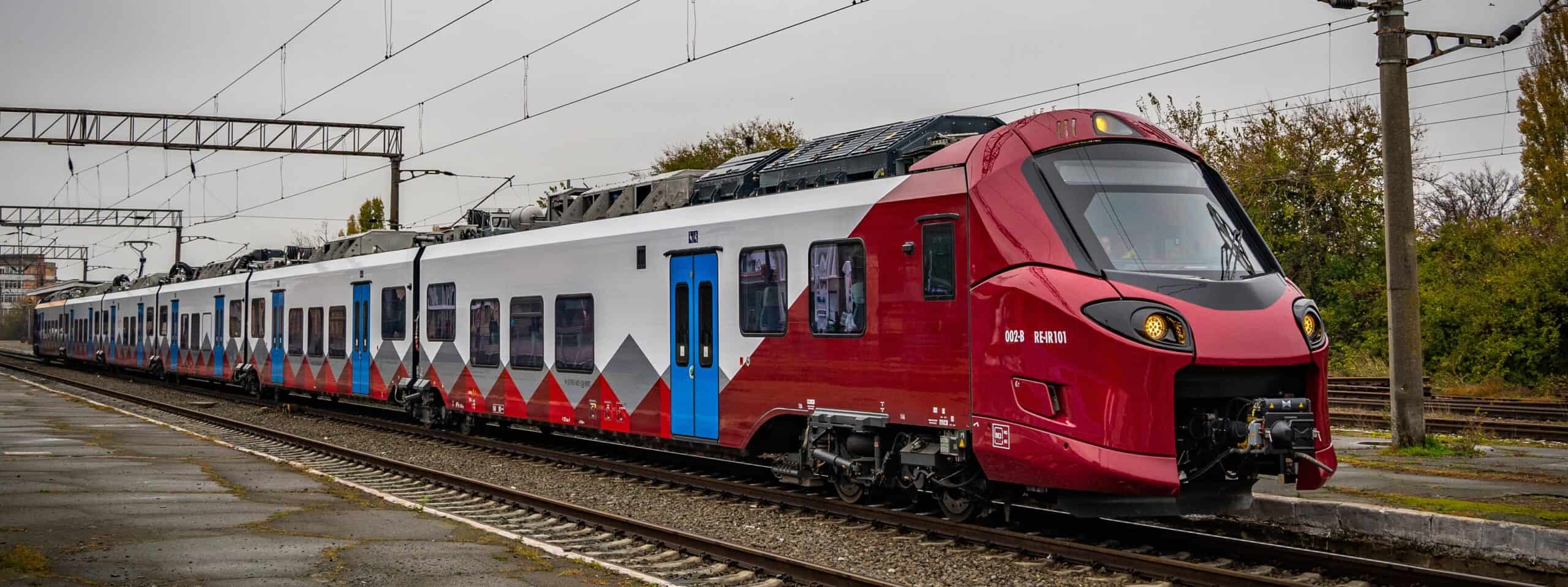 tren electric Romania