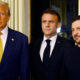 trump macron zelensky