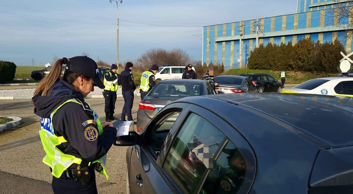 actiune politisti sud