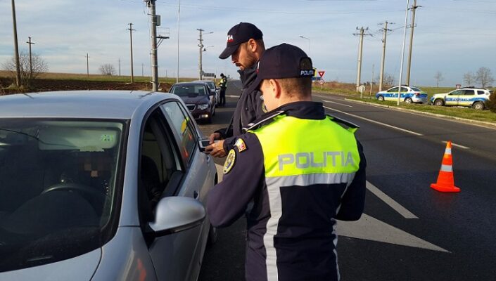 blocada Navodari politie