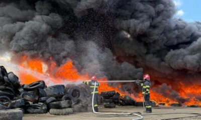 incendiu tulcea alerta