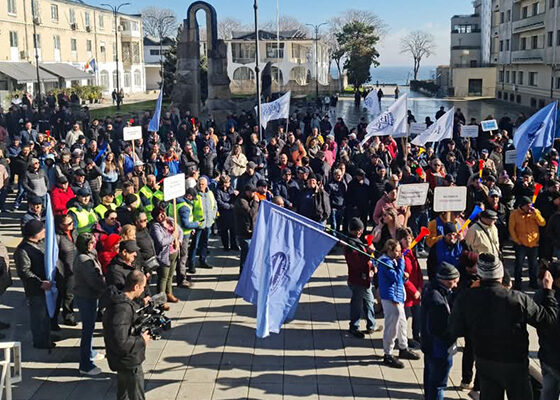 protest navalistul mangalia