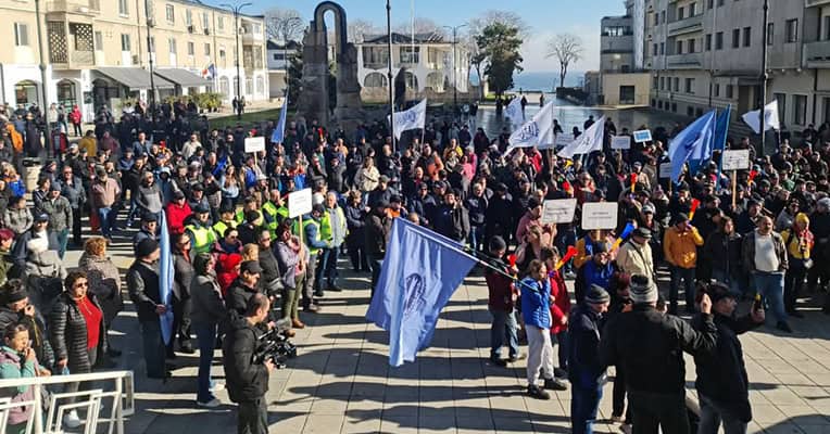 protest navalistul mangalia