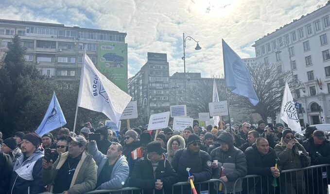 navalistul mangalia protest bucuresti