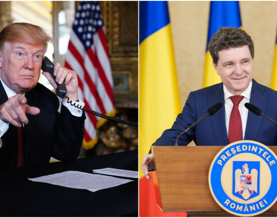 Nicusor Dan Donald Trump