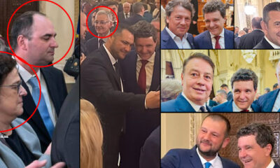 Politicieni constanteni care i au fost alaturi noului presedinte la investire mai