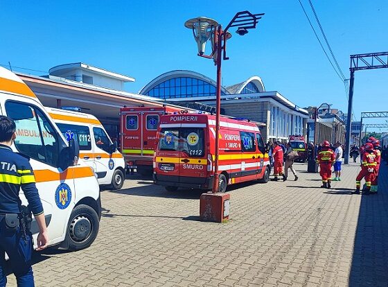 accident feroviar gara constanta