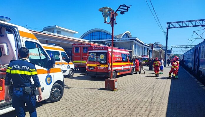 accident feroviar gara constanta