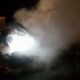 incendiu auto noaptea
