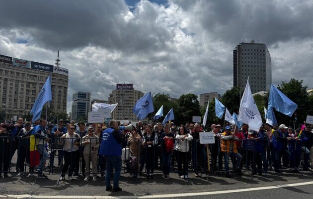 protest angajati santier mangalia