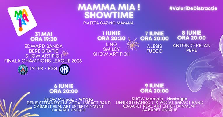 spectacole mamaia