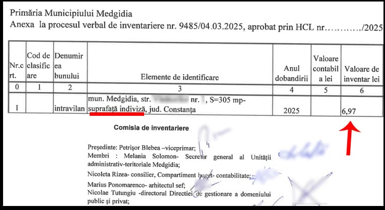Inventariere teren mp Valentin Vrabie Medgidia