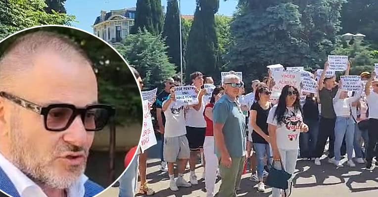 Miting impotriva lui Horia Constantinescu iunie