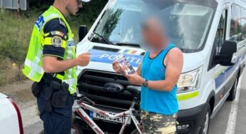 Aproape 100 de bicicliști din județul Constanța au fost amendați într-o singură zi