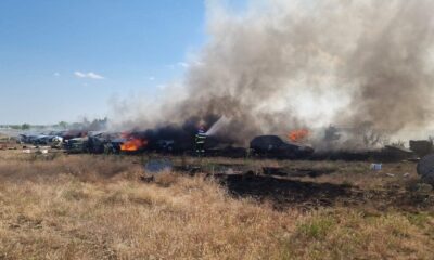 incendiu violent varful cu dor