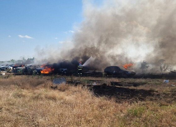 incendiu violent varful cu dor