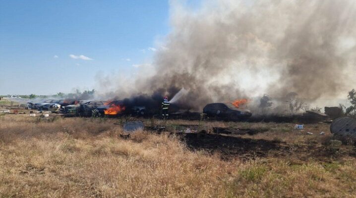 incendiu violent varful cu dor