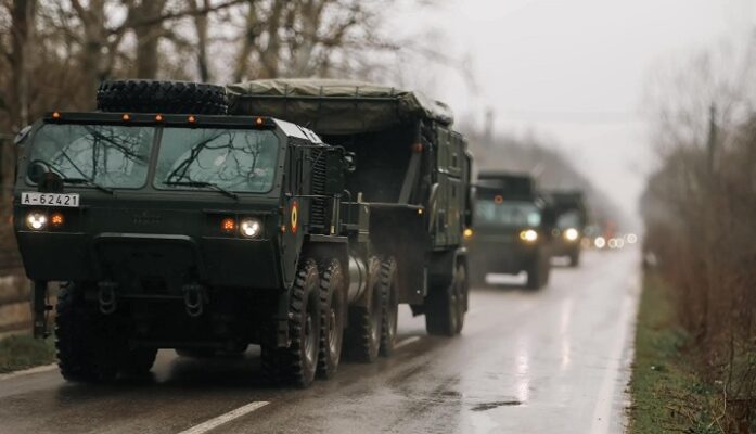 militari retragere poligon