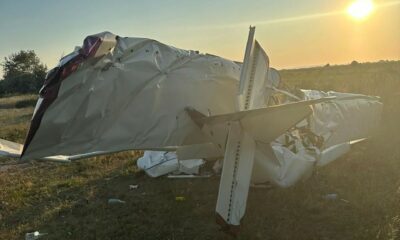 accident aviatic Gura Portitei
