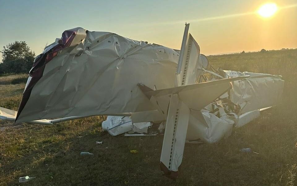 accident aviatic Gura Portitei