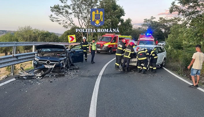 accident tulcea intre Horia si Atmagea