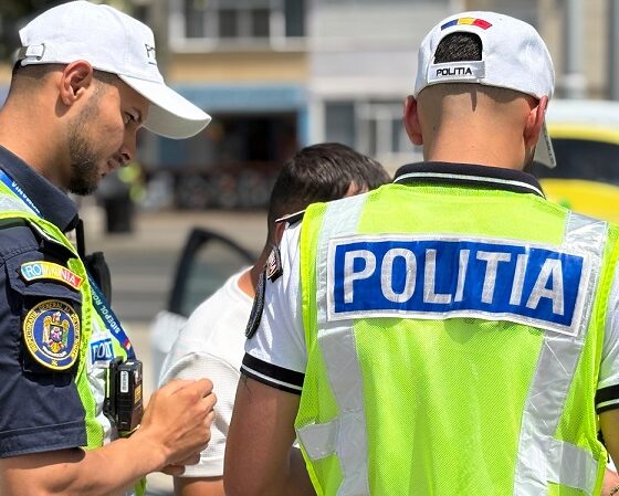 actiune politisti