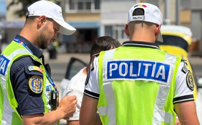 actiune politisti
