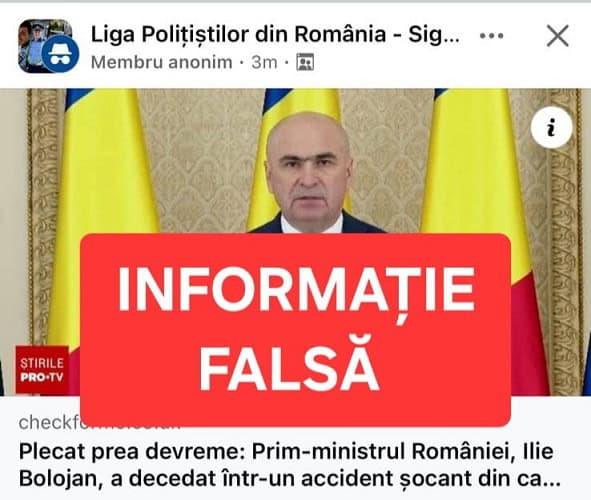 fake news Bolojan