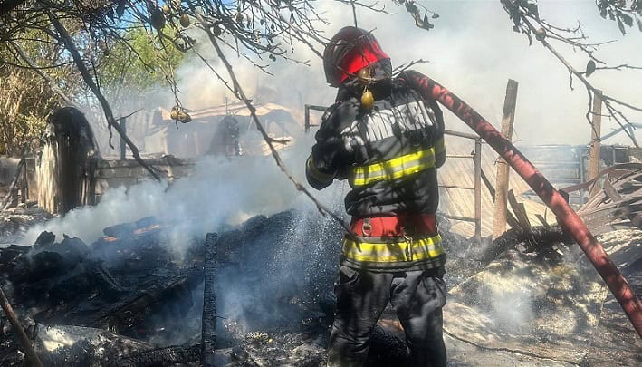 incendiu tulcea microferma