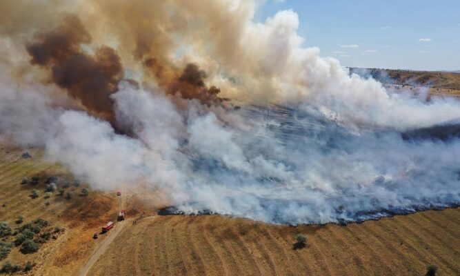 incendiu violent tulcea