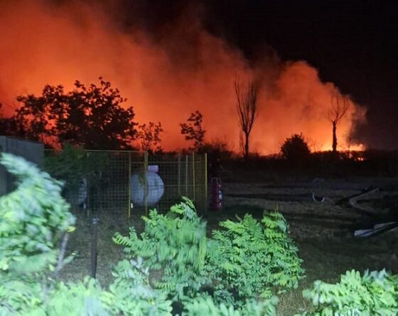 poarta alba incendiu camin batrani