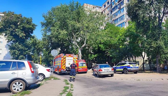 pompieri constanta incendiu