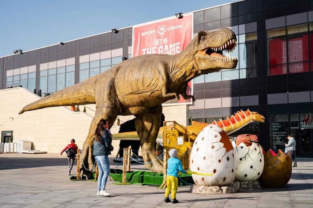 Expozitia de dinozauri animatronici Iulius Mall Suceava