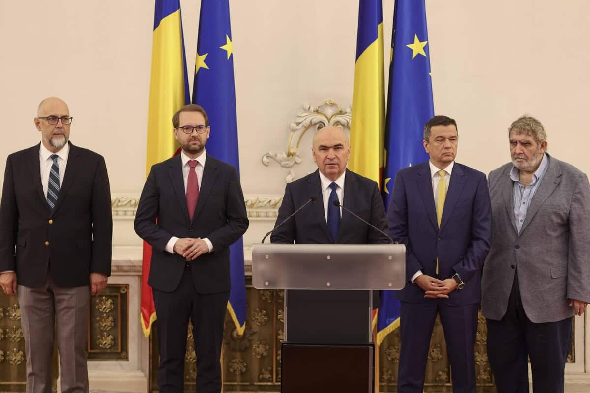 coalitie de guvernare Guvern Bolojan