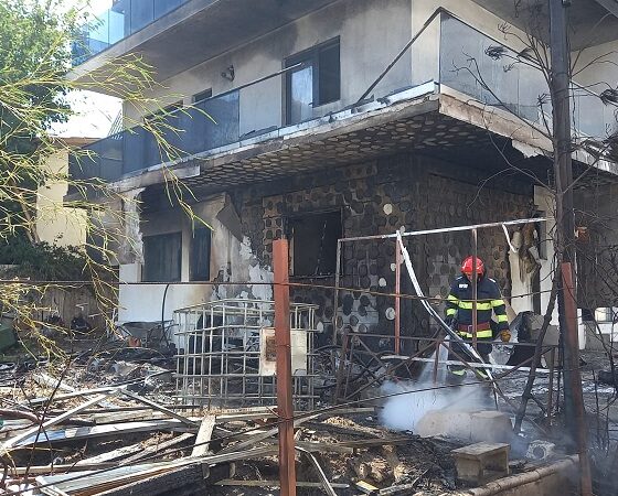 incendiu rulota Mamaia Nord