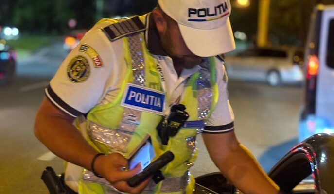 politist noaptea actiune